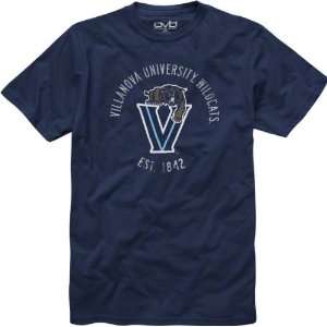  Villanova Wildcats Navy Retro Mascot Rampage T Shirt 