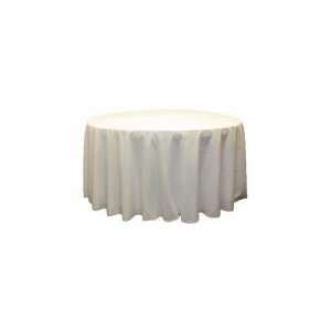  Wholesale wedding Polyester 120 Round Tablecloth   Light 