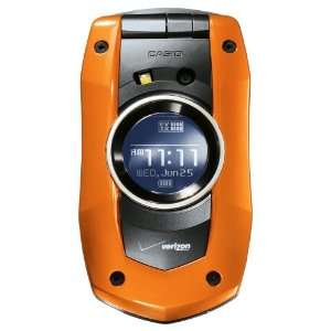  Casio GzOne Boulder Phone, Orange (Verizon Wireless 