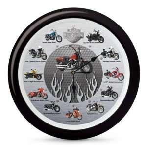 Mark Feldstein Harley Davidson Motorcycles Sound Clock  