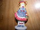 hand painted ornament girl  