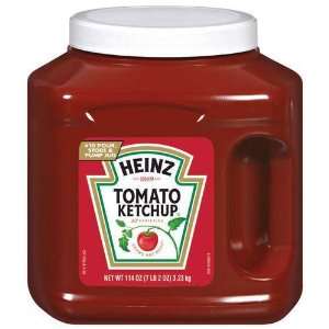 Heinz #10 Ketchup Plastic Jug 114 Oz (Pack of 3)  Grocery 