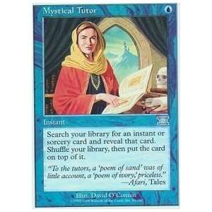    Magic the Gathering   Mystical Tutor   Sixth Edition Toys & Games