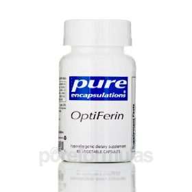  Pure Encapsulations OptiFerin C 60 Vegetable Capsules 