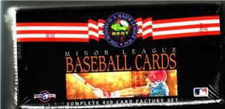 1992 Factory Sealed Complete 450 Minor League Card Set Free s/h 