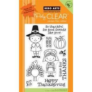  Hero Arts Clear Stamps 4X6 Sheet So Thankful