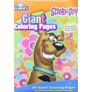  Elmers Scooby Doo Coloring Pages Book: Toys & Games