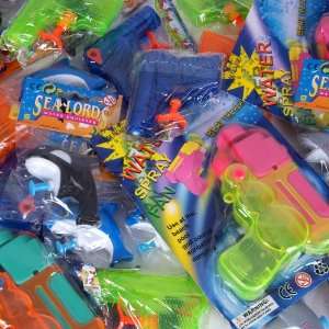  Plastic Squirt Gun Assortment (25 pc): Toys & Games