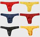 New Sexy Men’s Underwear Leather like Swimwear thong color size M 