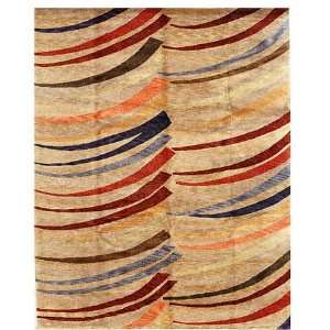  Westwood Multicolored Hand Knotted Wool Rug: Home 
