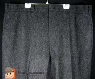 Vintage Mens WOOLRICH Heavy Tweed Wool HUNTING Pants 48 x 32 