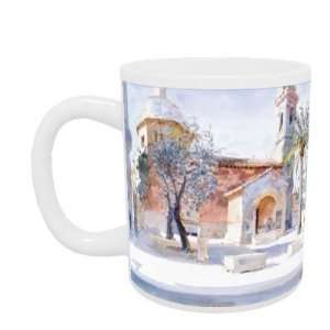  Provencal Church, 1993 (w/c on paper) by Lucy Willis   Mug 