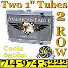 Row 1 Thick Tube Radiator For 1955 1959 Chevy / Gmc Truck + 16 Fan 
