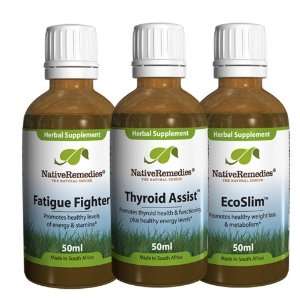  Native Remedies ThyroidAssist, Fatigue Fighter and EcoSlim 