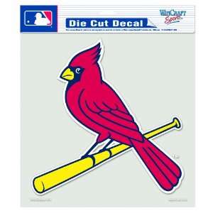  MLB St. Louis Cardinals 8 by 8 Inch Diecut Colored Decal 