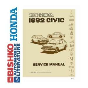  1982 HONDA CIVIC Shop Service Repair Manual CD Automotive