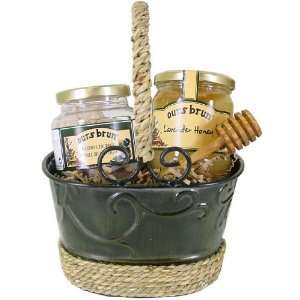 Honey Bee Gift basket, its all about Honey  Grocery 