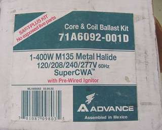 Advance Magnetic Pulse Start Metal Halide Ballast Kit  