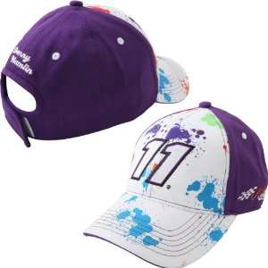 Chase Authentics Denny Hamlin Girls Splatter Hat:  Sports 
