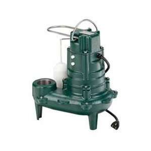 Zoeller 266 0001 Waste Mate M266 Cast Iron 1/2 HP Automatic Sewage 