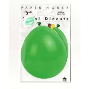    PAPER HOUSE Mini Diecuts   Balloons (Pack of 4): Home & Kitchen