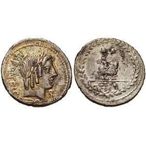  Roman Republic, Mn Fonteius C.f., c. 85 B.C.; Silver 