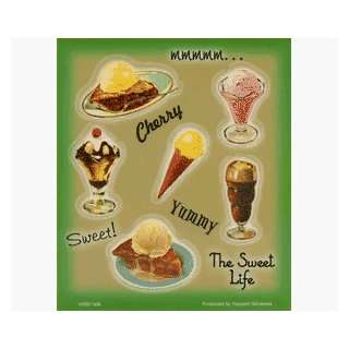  Yummy Treats Goodies Mini Stickers Set for cell phone or 