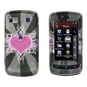 LG GR500/Xenon Sun Heart Cover   Faceplate   Case   Snap On   Perfect 