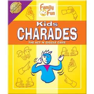  Kids Charades Mime Acting Party Game: Toys & Games