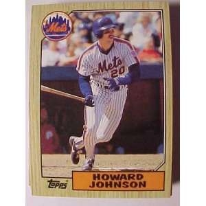 1987 Topps #267 Howard Johnson [Misc.] 