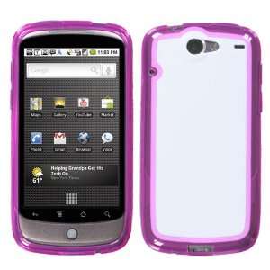  Hot Pink Gummy Cover for HTC Nexus One: Cell Phones & Accessories
