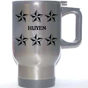  Personal Name Gift   HUYEN Stainless Steel Mug (black 