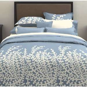 City Scene Branches Duvet Set in French Blue   Twin:  Home 