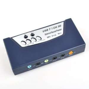  Neewer USB 2.0 to Mic/SPDIF 7.1 CH Optical Sound Card 