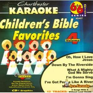 Chartbuster Karaoke 6X6 CDG CB40497   Childrens Bible Favorites Vol 