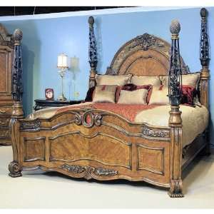 Oppulente Poster Bed (Queen) by Aico Furniture: Home 