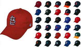 Official MLB Adjustable Baseball Caps Hats. All Sizes.  