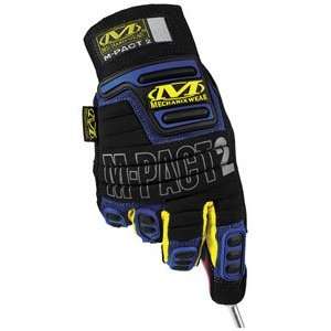  Mechanix Wear M Pact II Glove, Blue, Size XL XF55 6637 