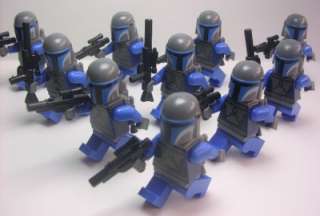 STAR WARS LEGO MANDALORIAN CLONE TROOPER MINIFIG ARMY LOT ~ 10 NEW 