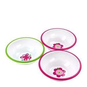  Playtex Mealtime Bowl   Pink   3 pack Baby