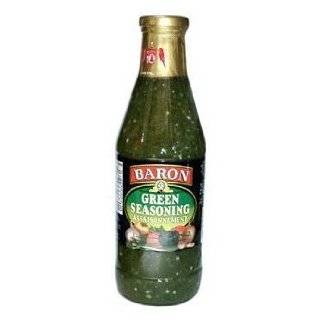 Baron West Indian Hot Sauce   14 floz Grocery & Gourmet Food