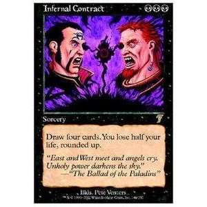   Gathering   Infernal Contract   Seventh Edition   Foil Toys & Games