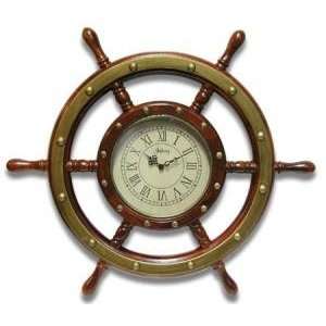  Infinity Mariners Wheel Wall Clock: Home & Kitchen