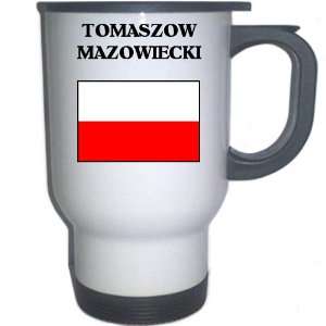  Poland   TOMASZOW MAZOWIECKI White Stainless Steel Mug 