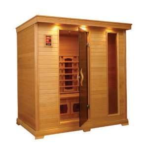  LifeSmart 4 Person Infrared Sauna with Ceramic Heaters LW 