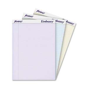  Ampad Evidence Pastel Perforated Pad, Size 8 1/2 x 11 3/4 