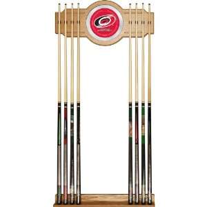 Best Quality NHL Carolina Hurricanes 2 piece Wood and Mirror Wall Cue 
