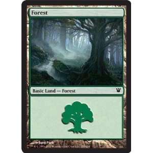   Magic the Gathering   Forest (263)   Innistrad   Foil Toys & Games