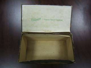 Whitmans Pleasure Island Chocolate Box 1920s used  