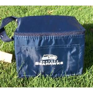 Seattle Seahawks Insulated Lunch Tote / 6 Pack Cooler  